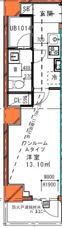 GENOVIA南千住Ⅶの物件間取画像